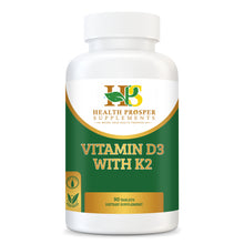Load image into Gallery viewer, Vitamin D3 with K2