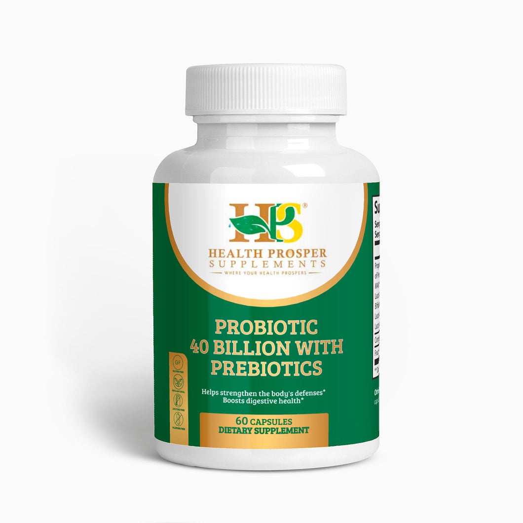 Probiotic 40 Billion with Prebiotics